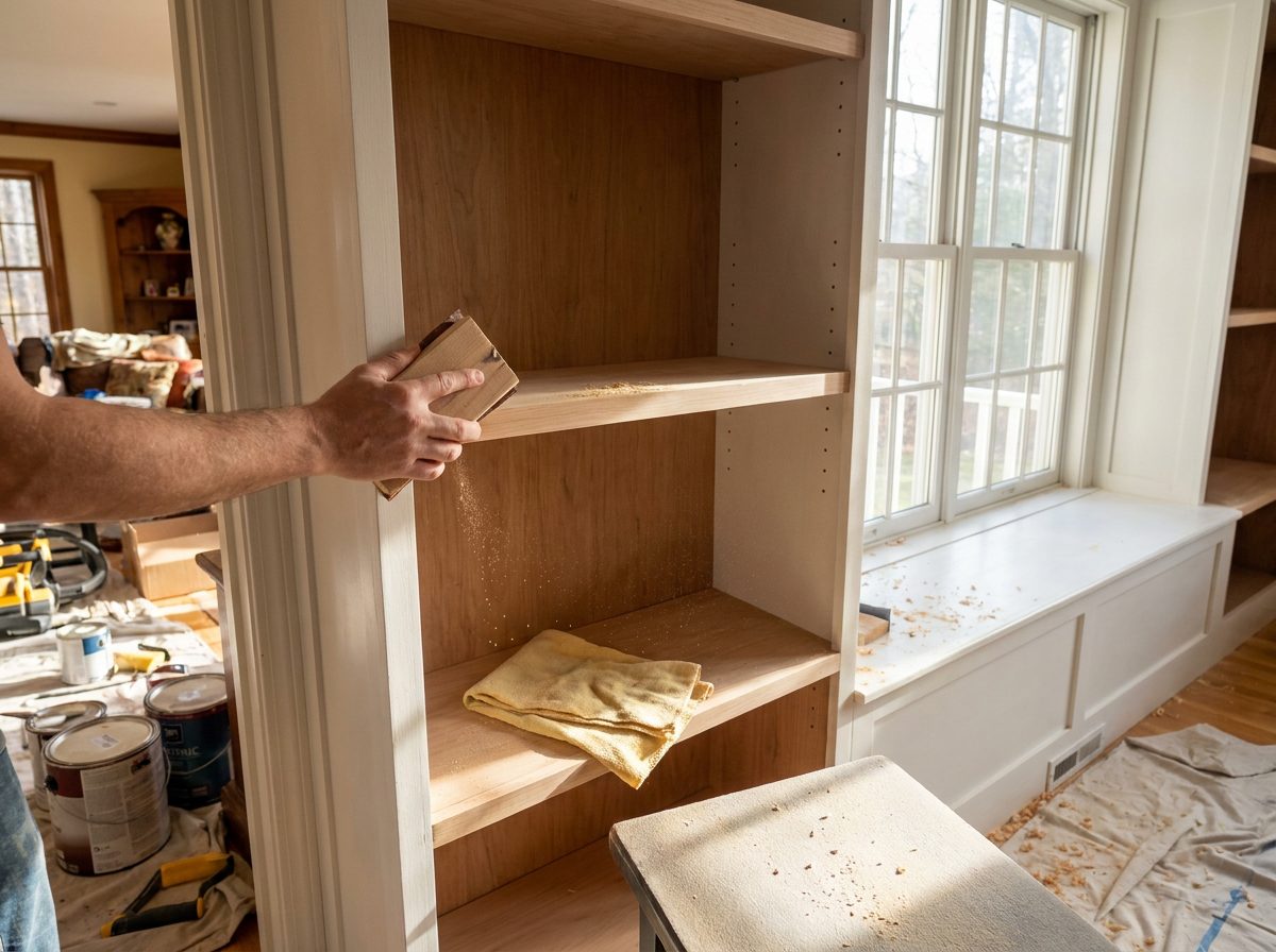 Built-ins — JP Creative Maintenance carpentry