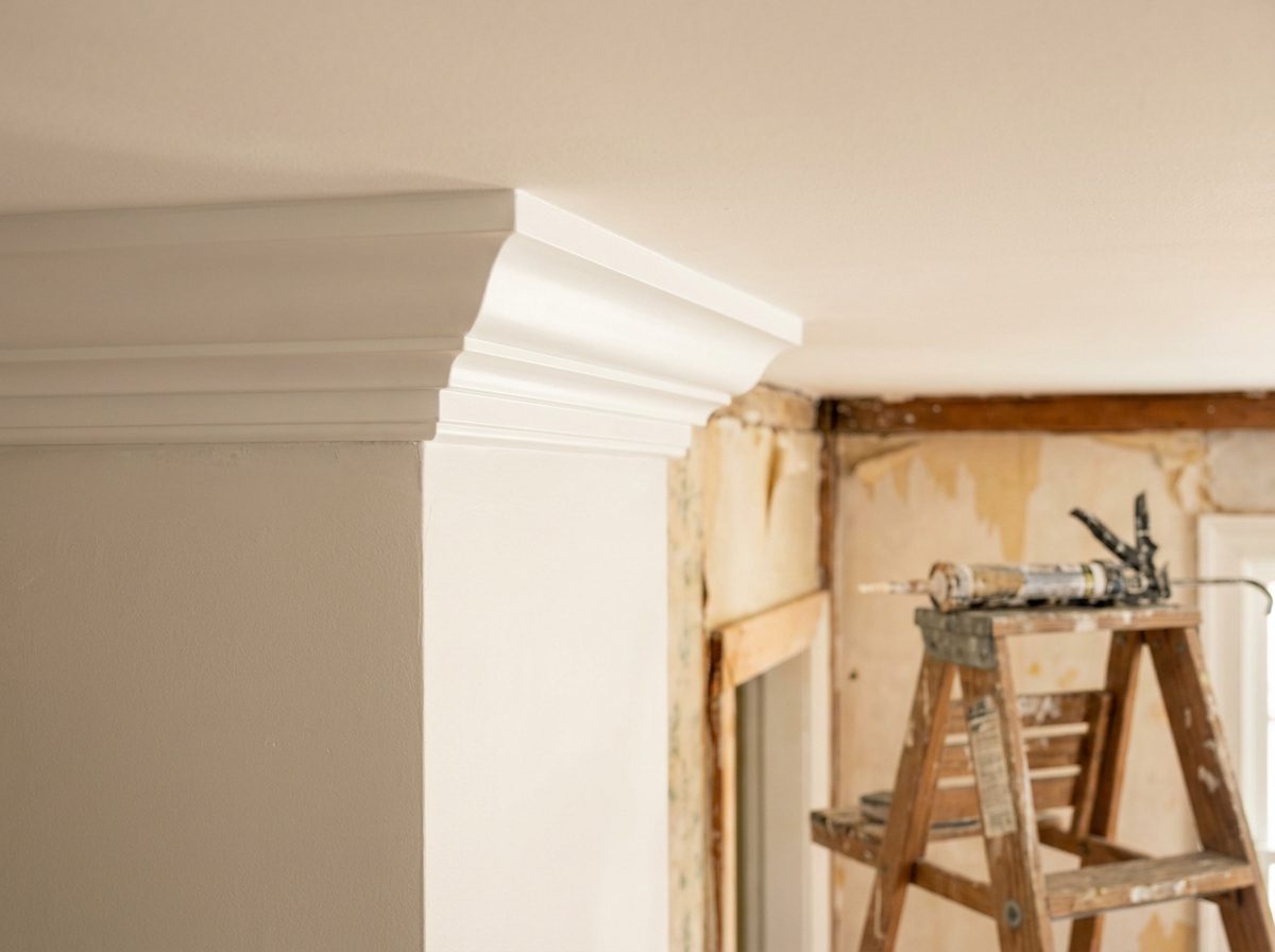 Crown detail — JP Creative Maintenance carpentry