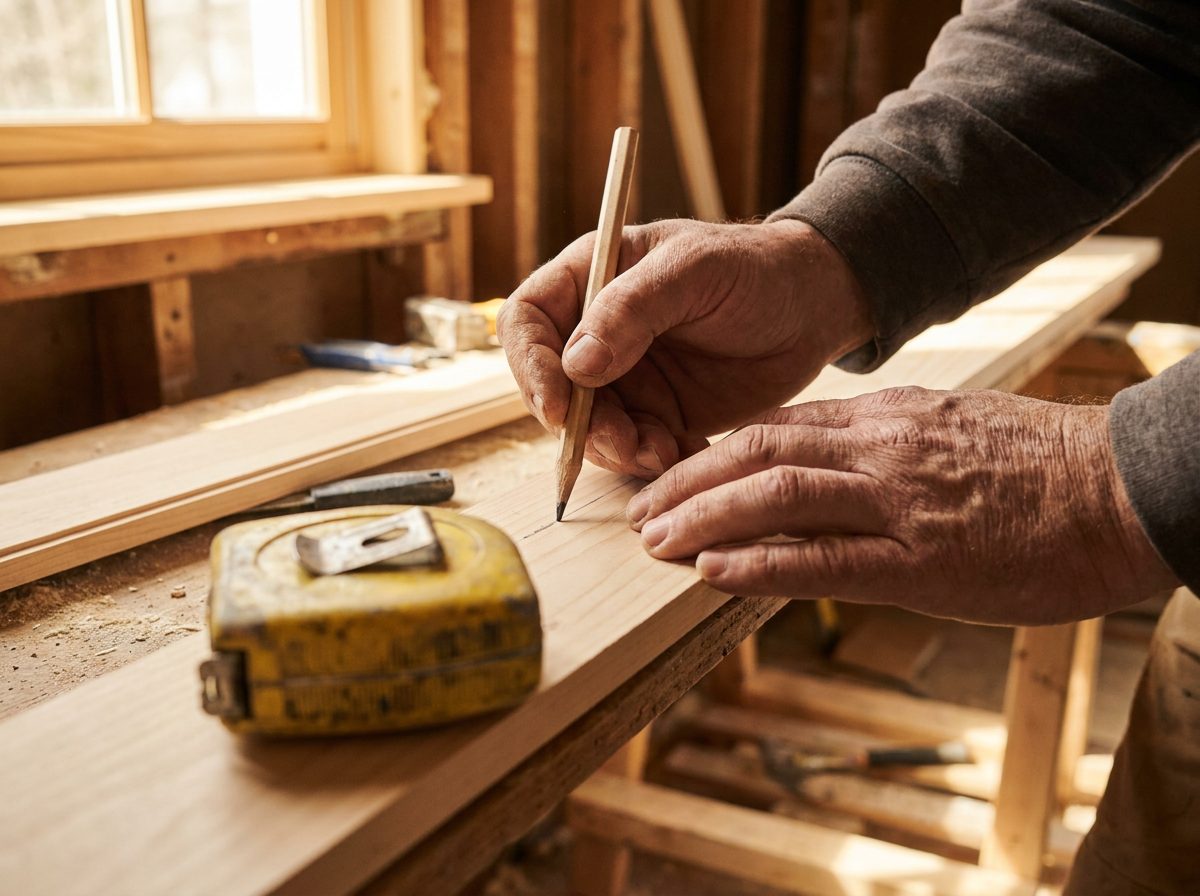 Measure twice — JP Creative Maintenance carpentry