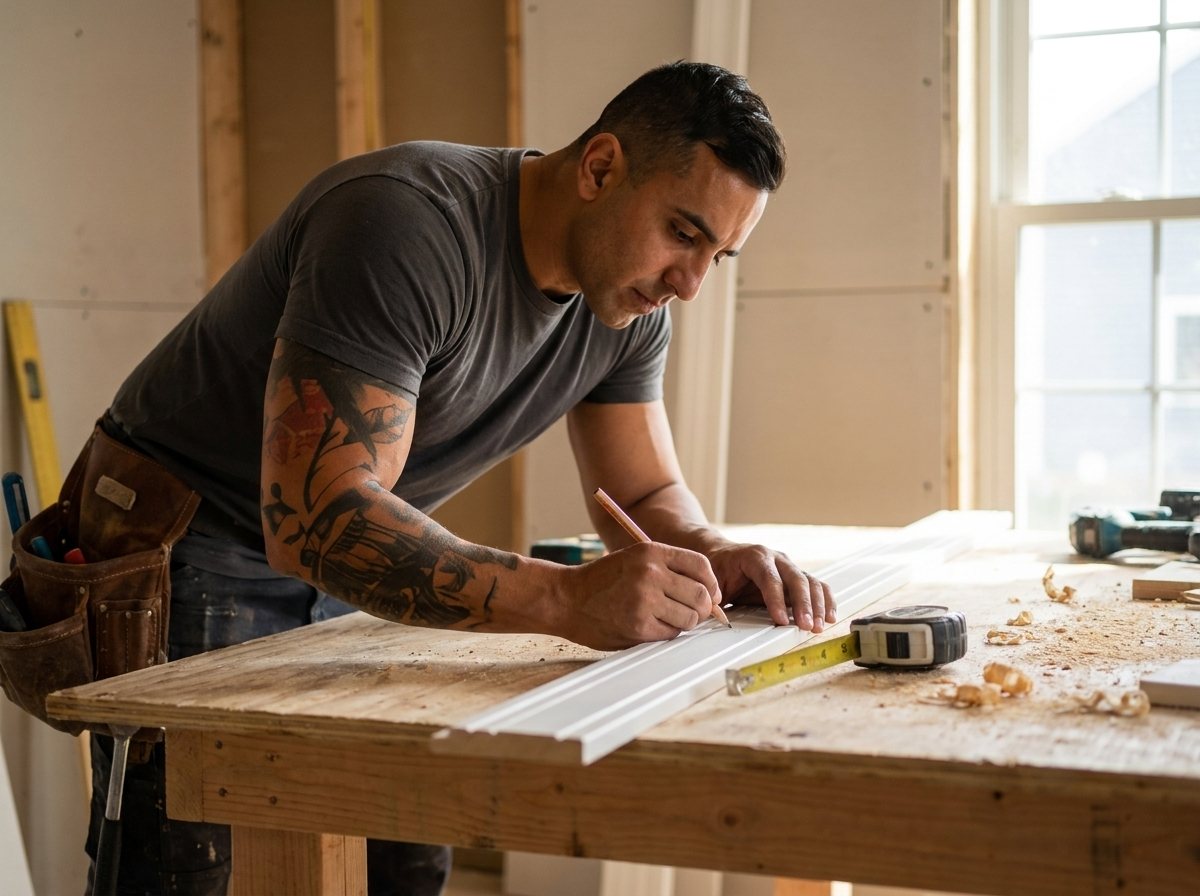 Trim day — JP Creative Maintenance carpentry