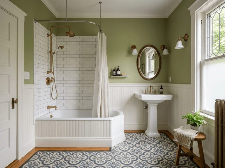 Bathroom Remodel after — compact bath remodel completed in Dedham, MA by JP Creative Maintenance