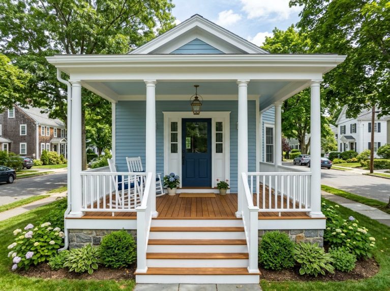 Deck & Porch after — new deck build completed in Needham, MA by JP Creative Maintenance