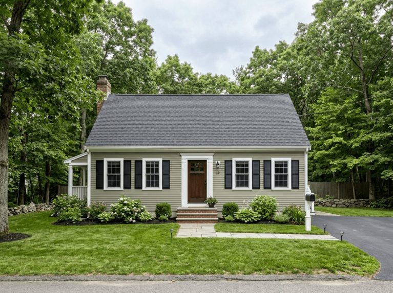 Exterior Painting after — exterior repaint completed in Bellingham, MA by JP Creative Maintenance