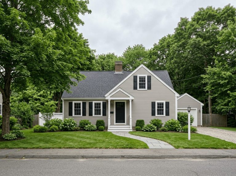 Exterior Painting after — full exterior repaint completed in Bellingham, MA by JP Creative Maintenance