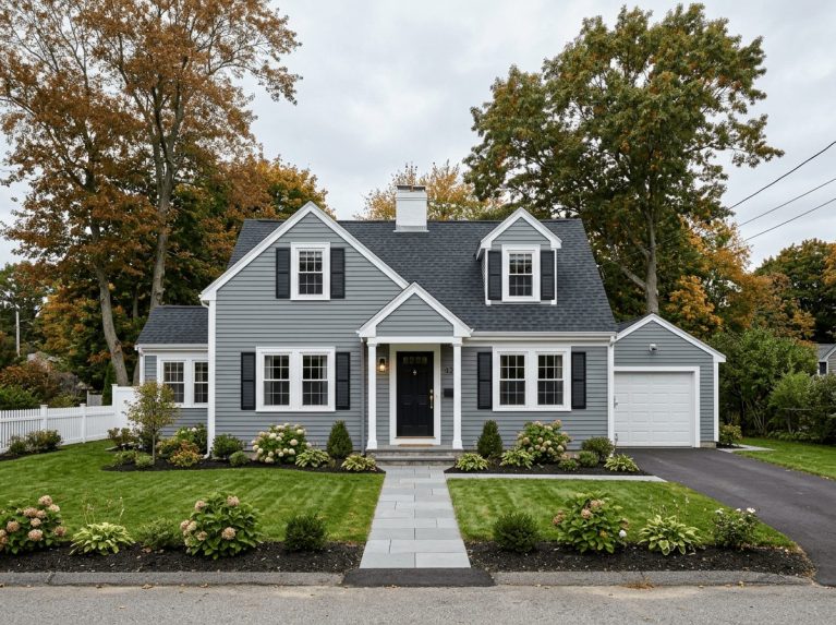 Exterior Painting after — exterior repaint completed in Bellingham, MA by JP Creative Maintenance