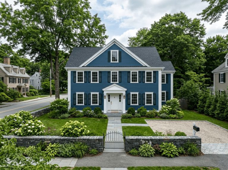 Exterior Painting after — exterior painting completed in Dedham, MA by JP Creative Maintenance