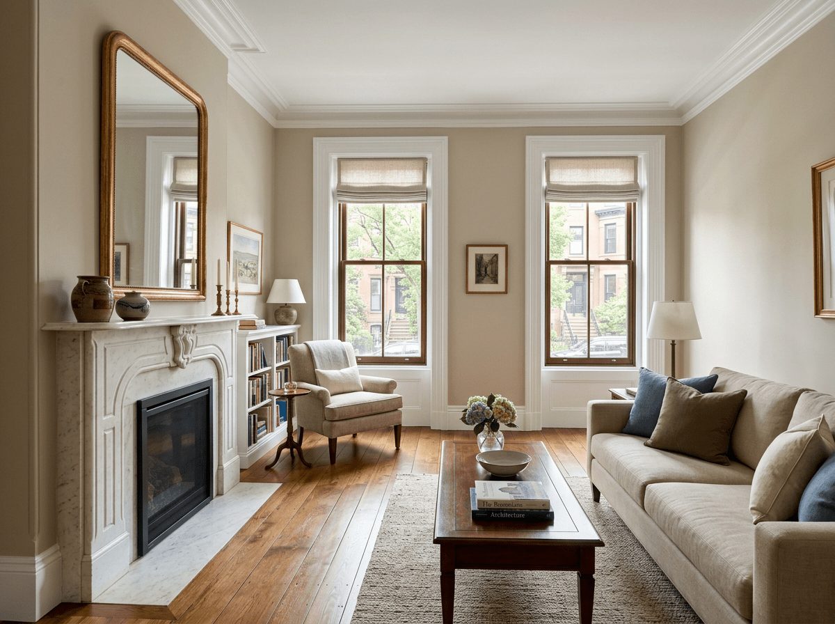 Interior Painting after — interior painting and trim completed in South End, Boston by JP Creative Maintenance
