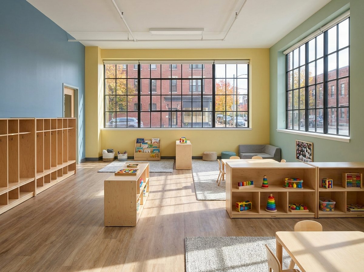 Daycare classroom maintenance and refresh - Massachusetts educational facility (1)
