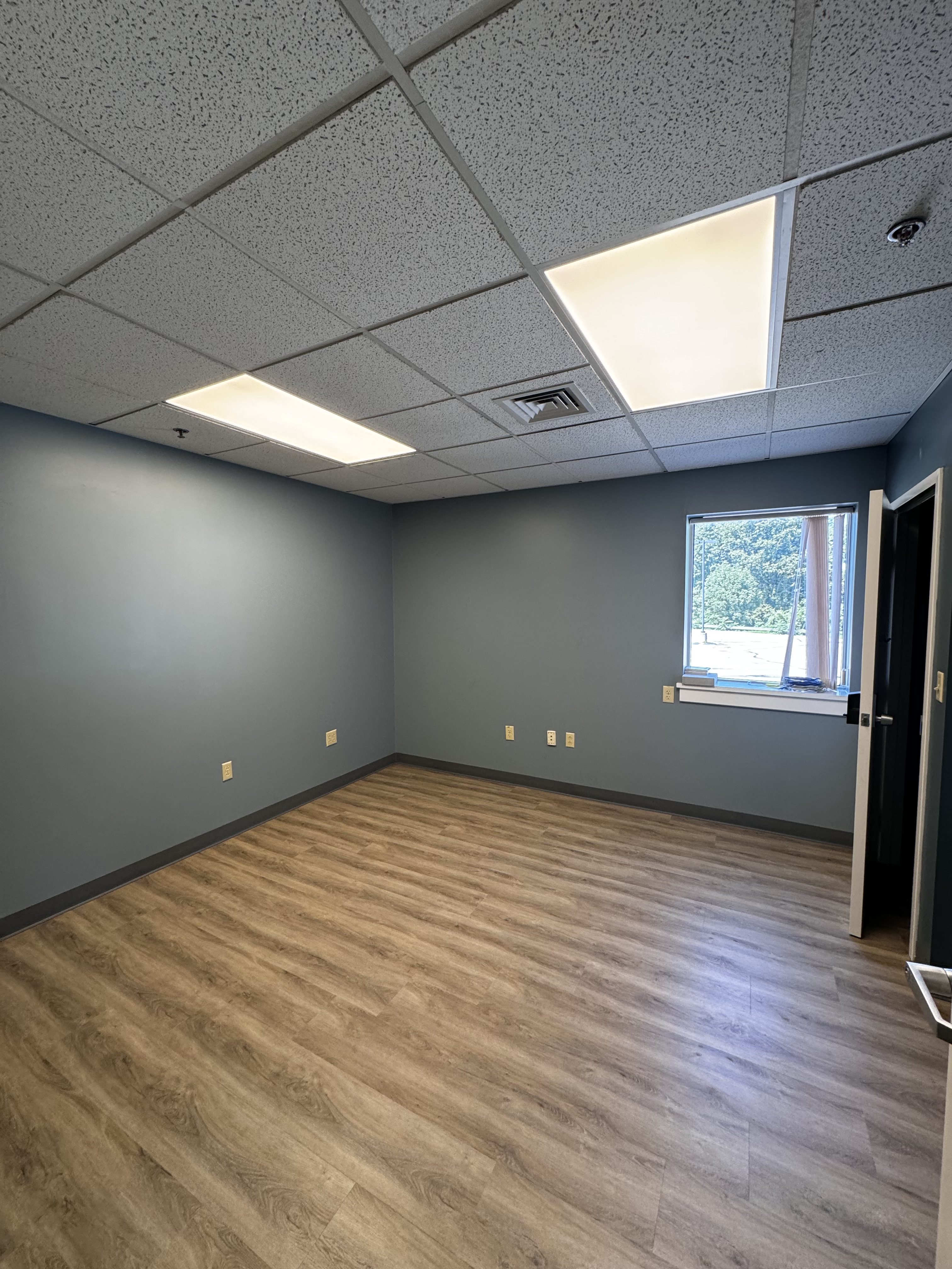 Pediatric office and educational facility renovation in Auburn, MA - painting and LVP flooring by JP Creative Maintenance (7)