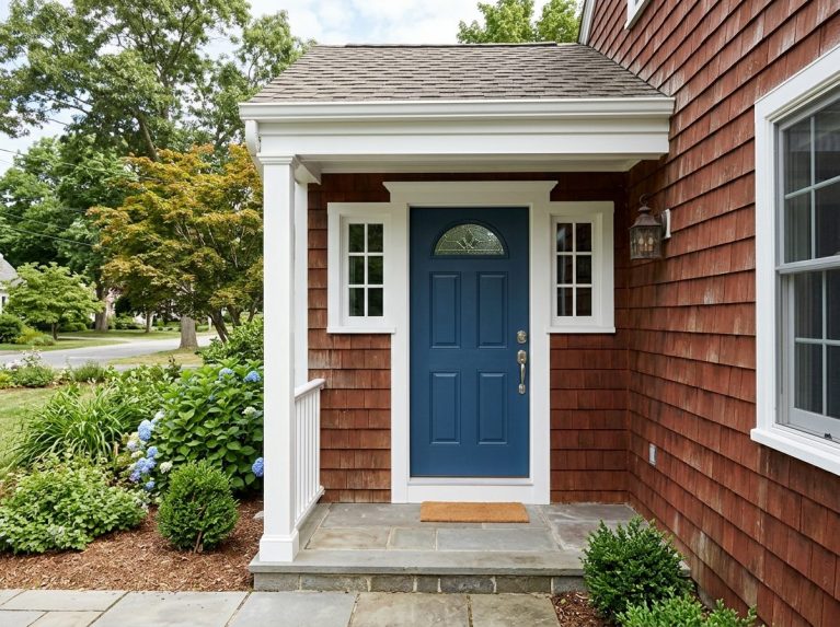 Exterior Door Replacement in Bellingham, MA — handyman and home improvement work by JP Creative Maintenance